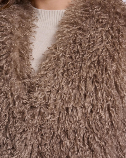 Sensy Waistcoat - Mocha Latte