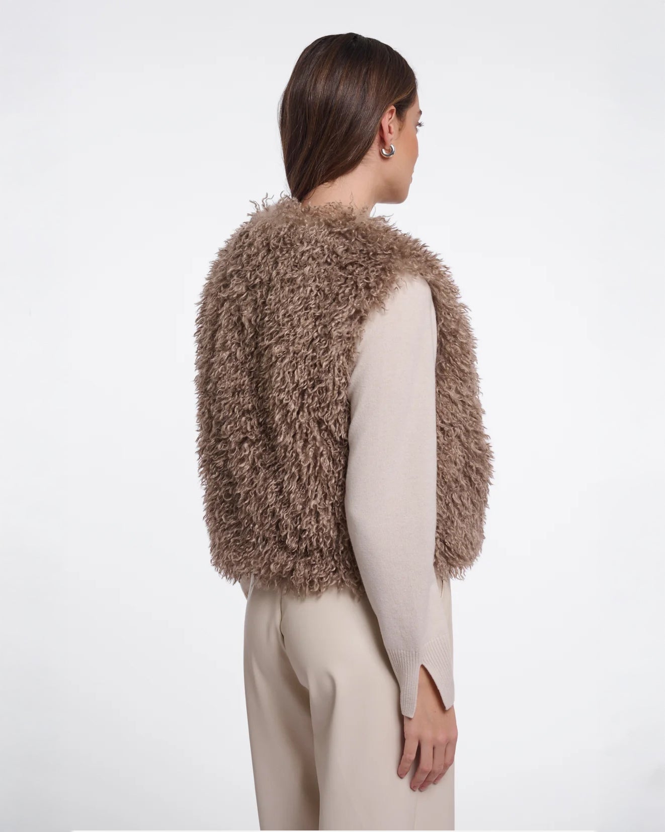 Sensy Waistcoat - Mocha Latte
