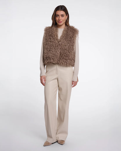 Sensy Waistcoat - Mocha Latte