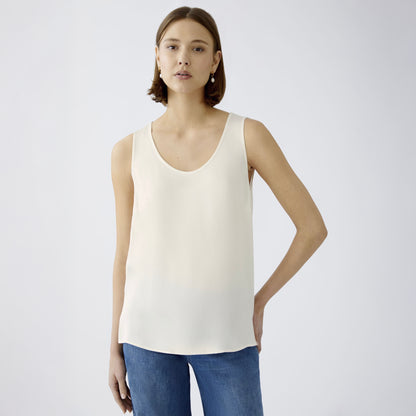 Silky Vest Top - Gardenia