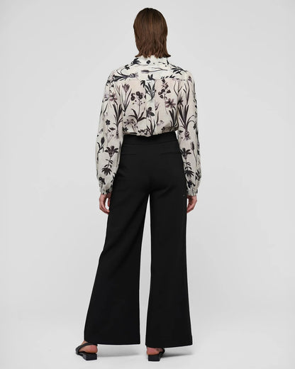 Sioma Shirt With Balloon Sleeves - Flower Seeds