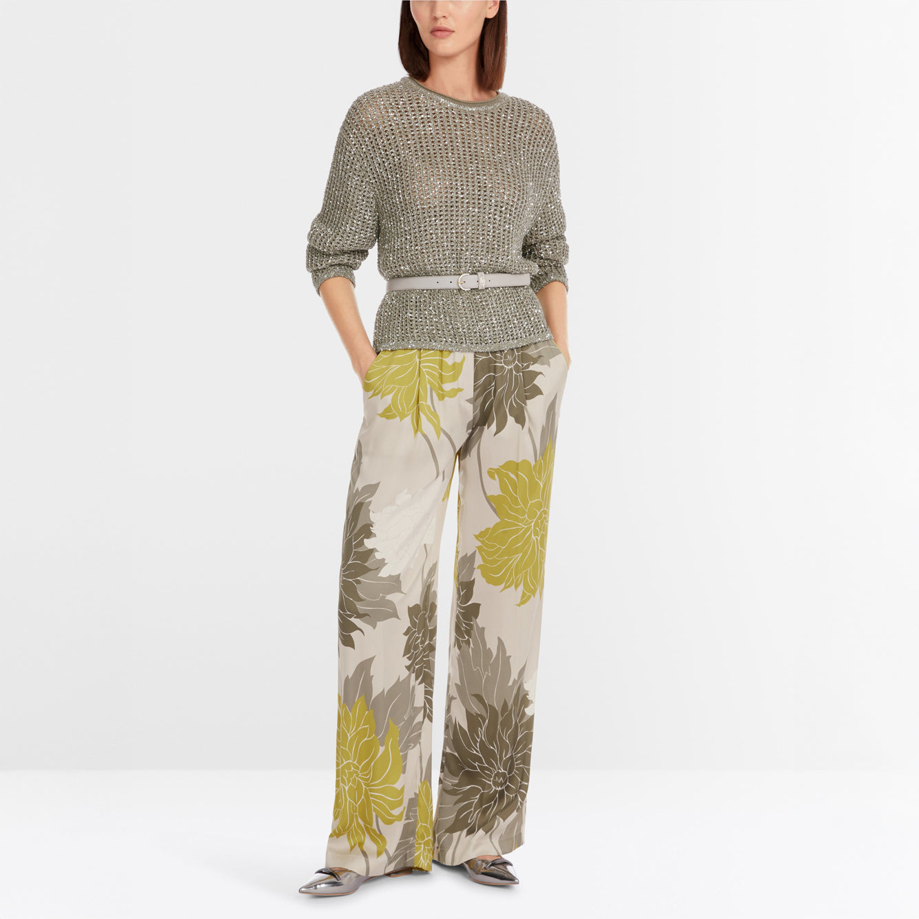 Sparkle Knit - Khaki