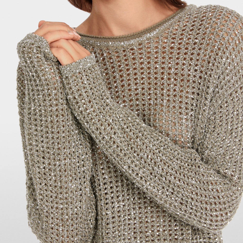 Sparkle Knit - Khaki