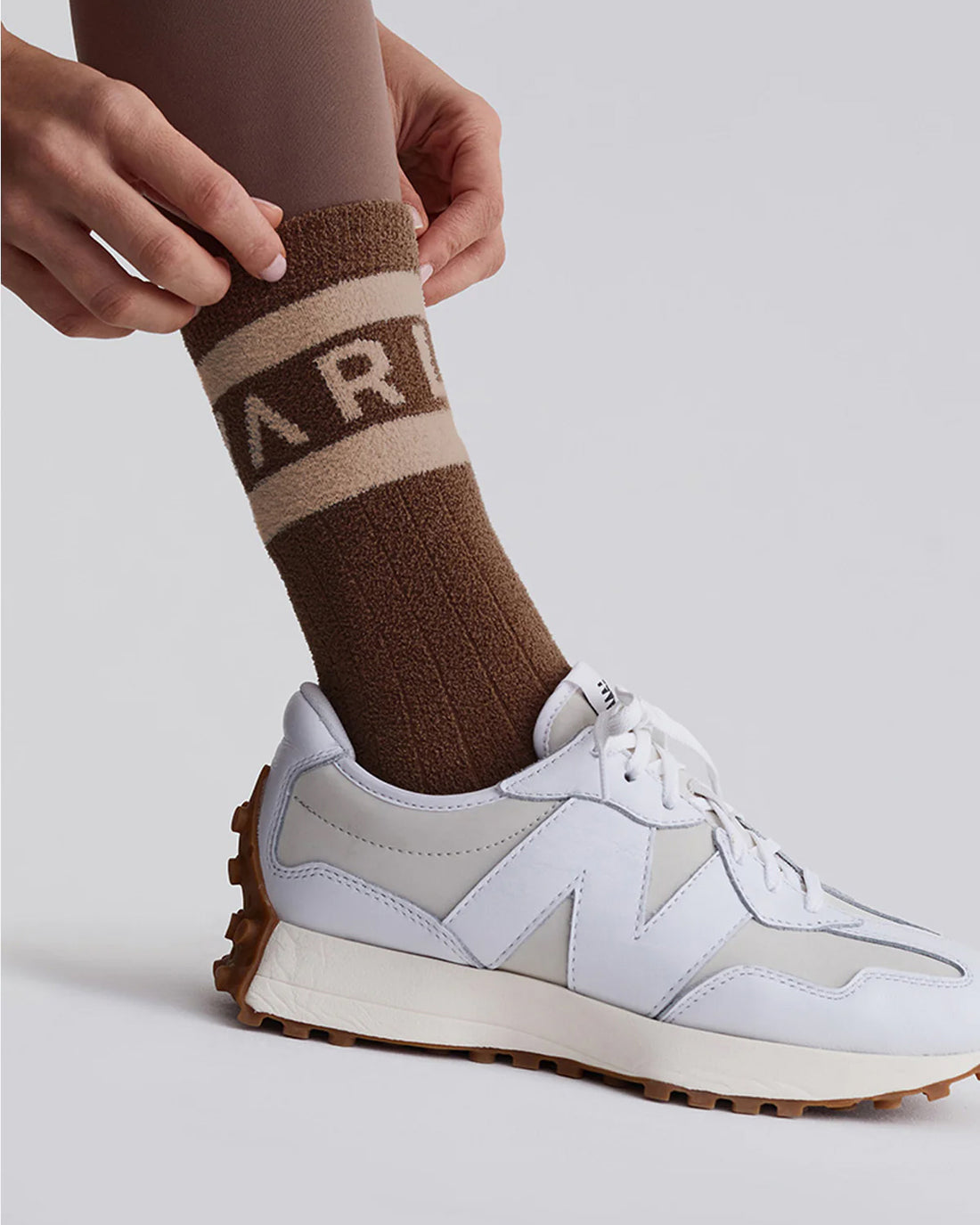 Spencer Sock - Coffee Bean / Golden Bronze