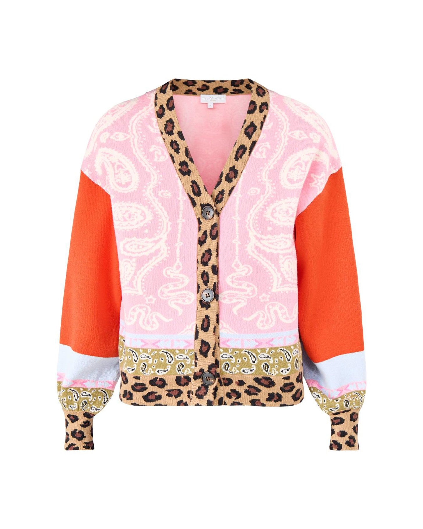 Splice Bandana Cardigan - Multi