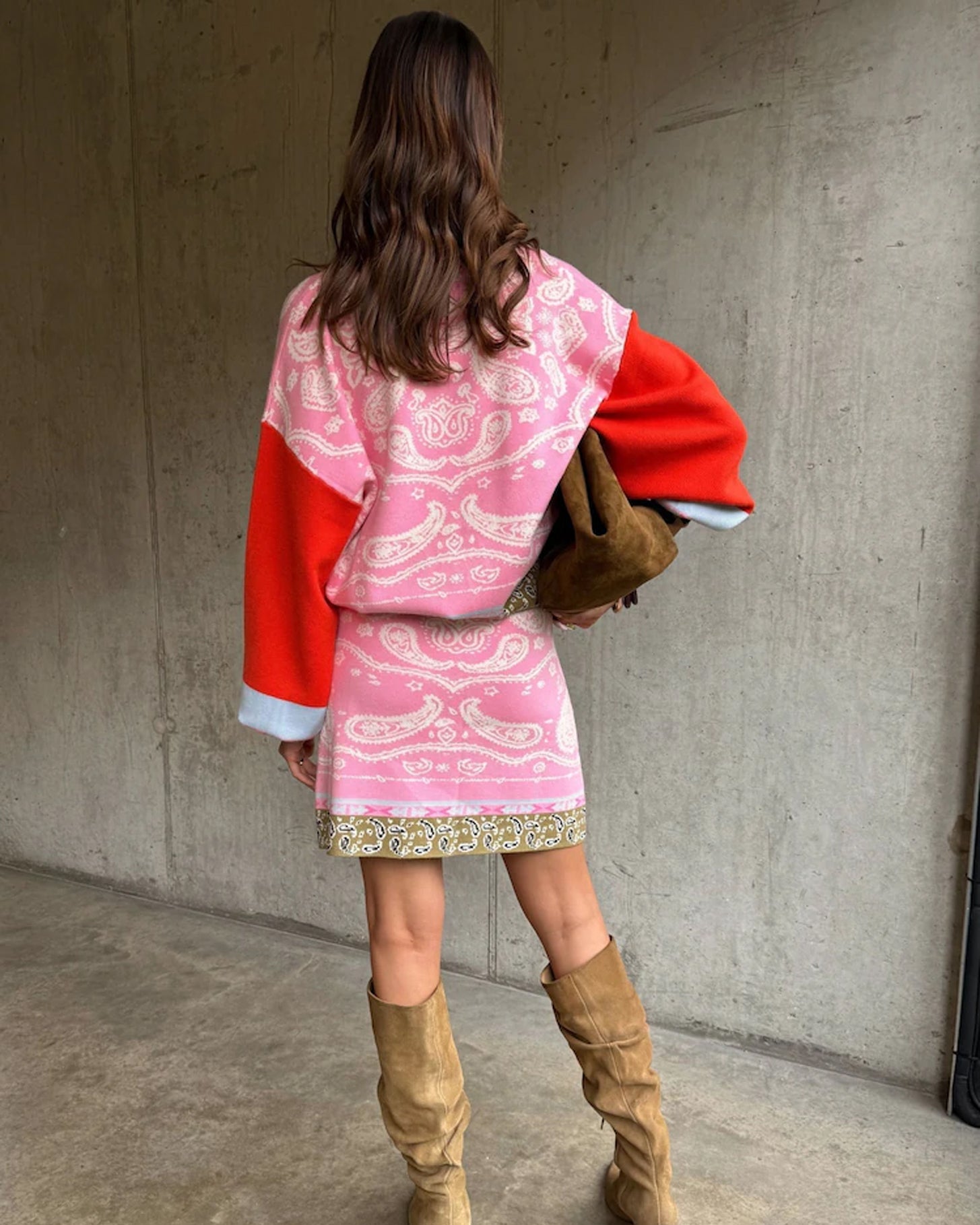 Splice Bandana Cardigan - Multi