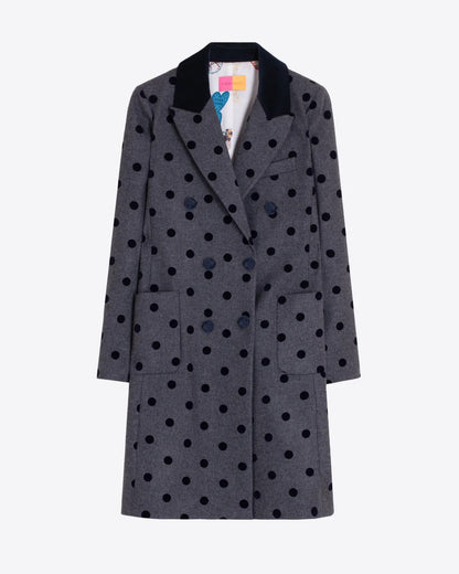 Spot Coat - Grey
