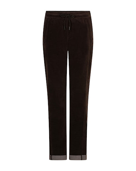 Stella Velvet Trousers - Espresso