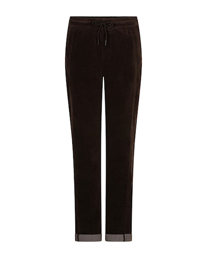 Stella Velvet Trousers - Espresso