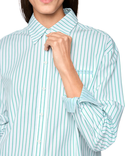 Stripe Shirt - Green Multi