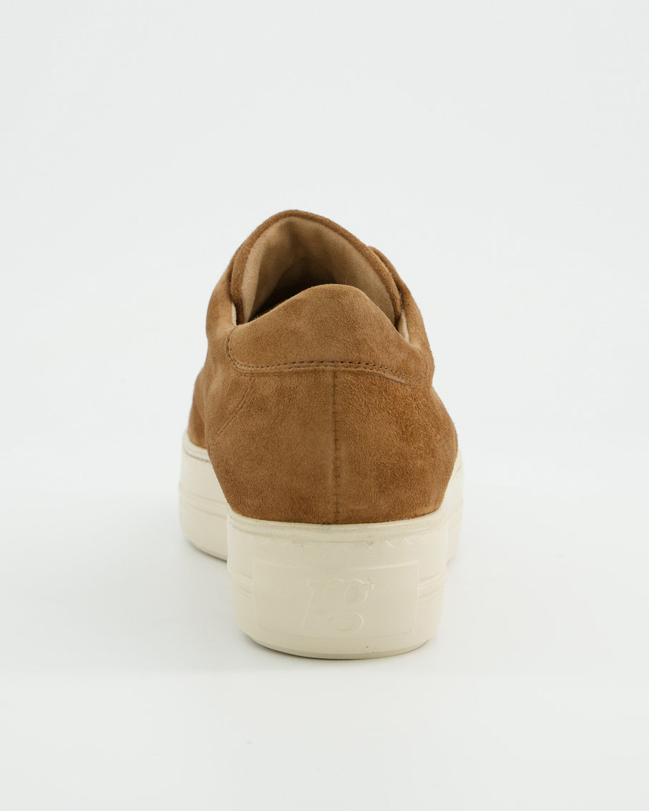 Suede Pull On Trainers - Brown
