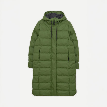 Puddle Puffa Coat - Bronze Green