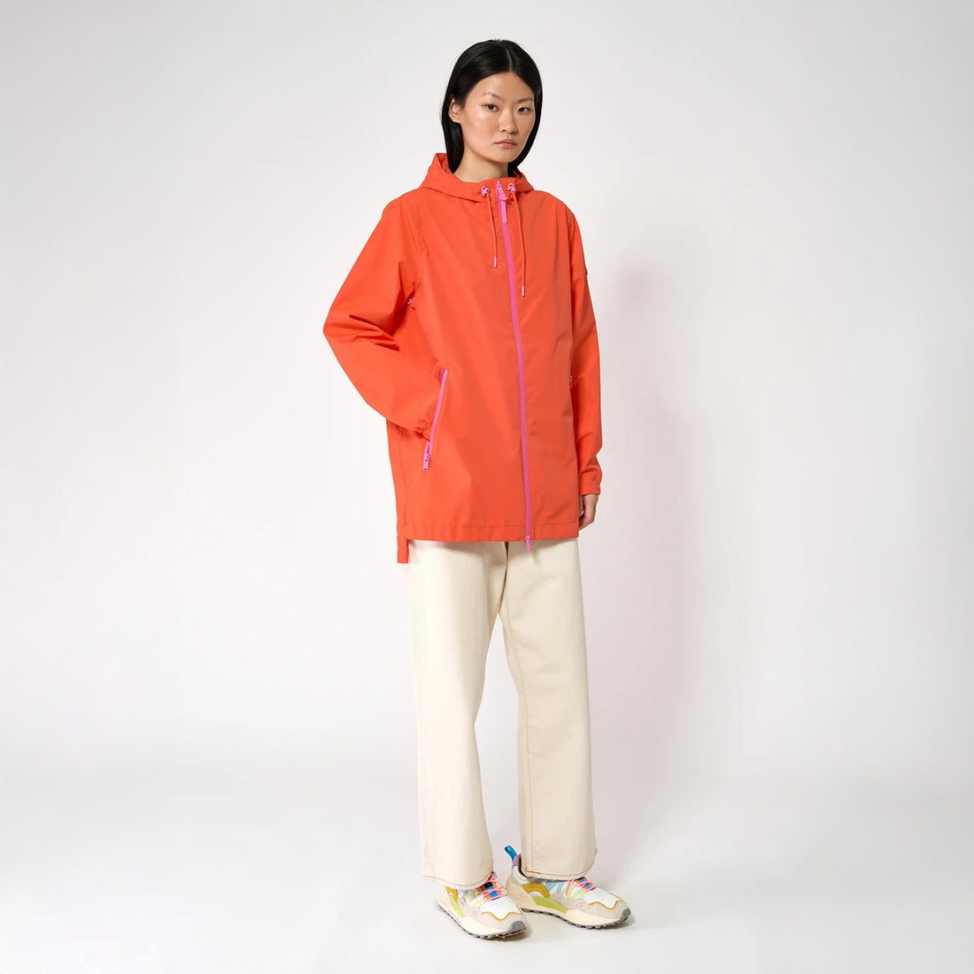 Reenbui Raincoat - Tangerine Tango