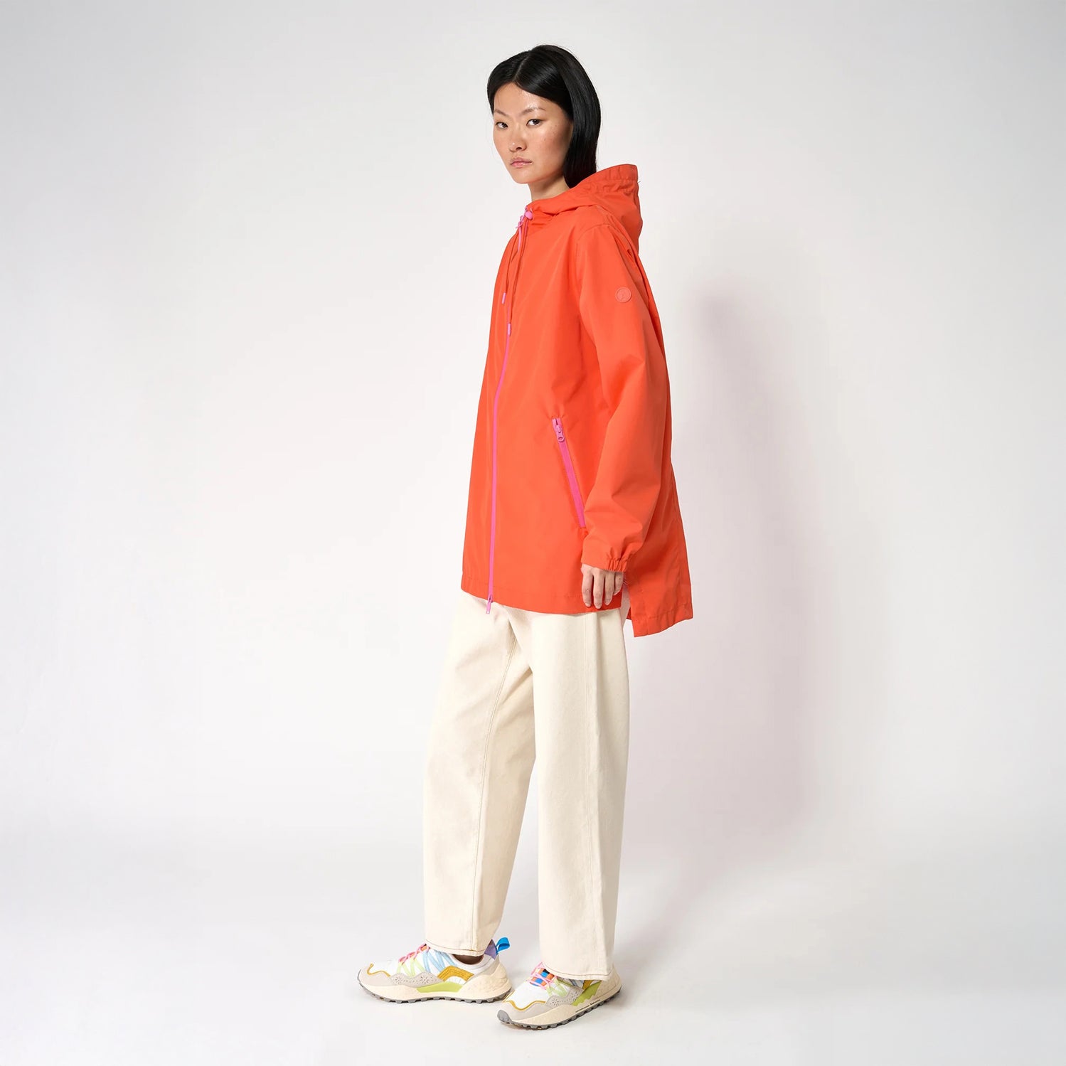 Reenbui Raincoat - Tangerine Tango