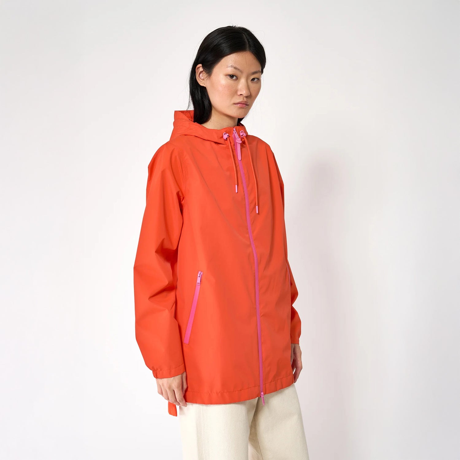 Reenbui Raincoat - Tangerine Tango