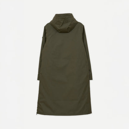 Tormenta Long Rain Coat - Khaki