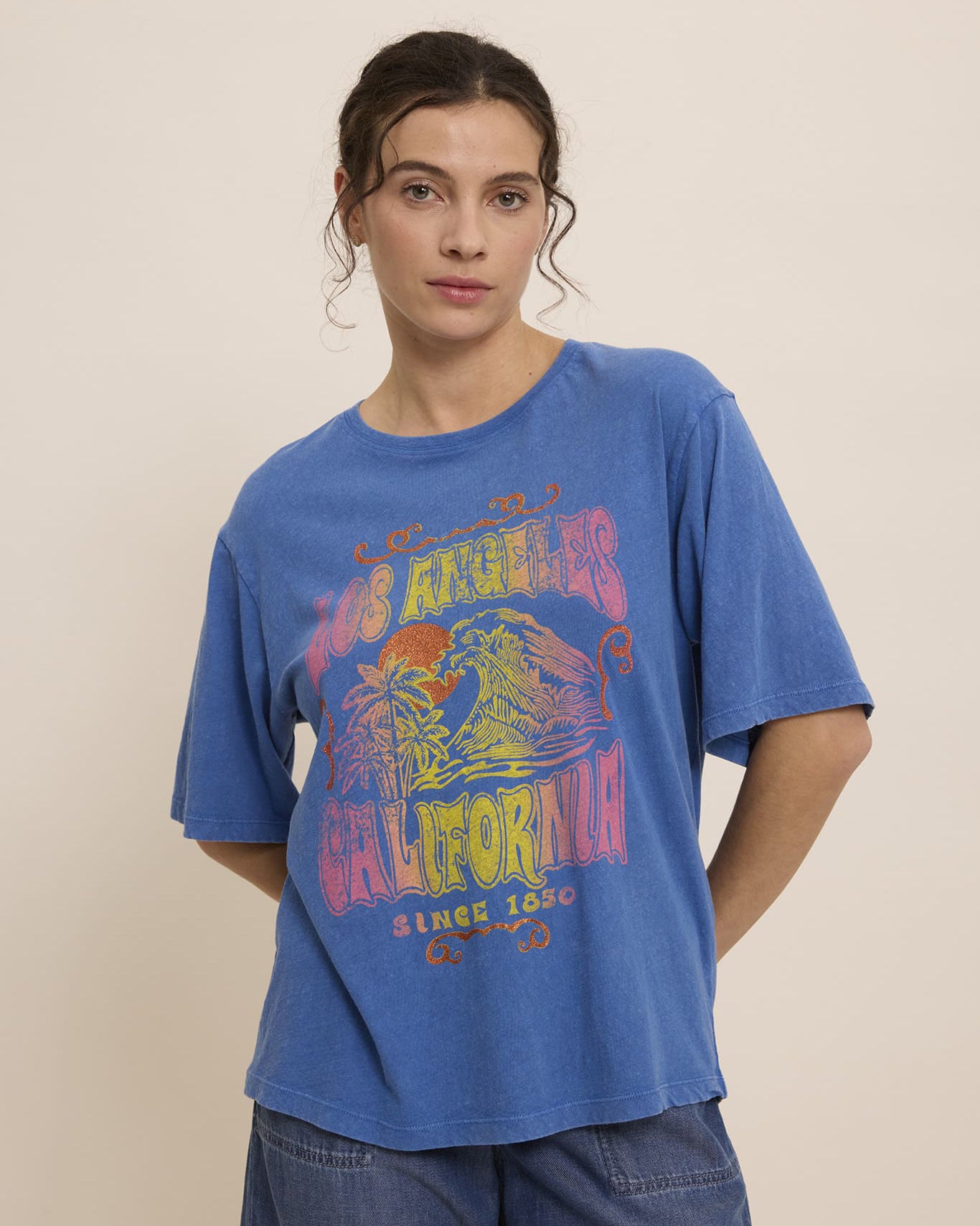 Slogan T Shirt - Wave