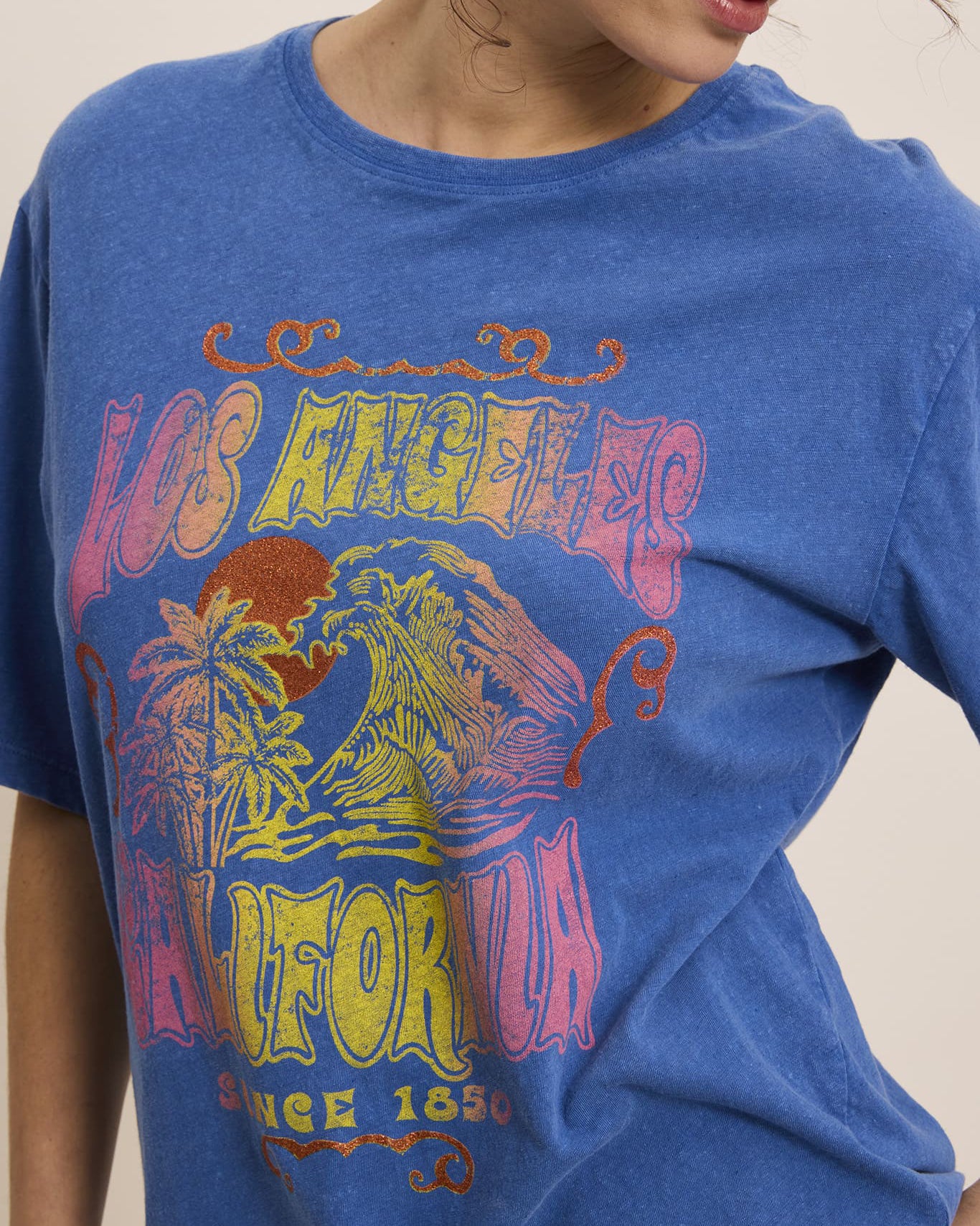 Slogan T Shirt - Wave