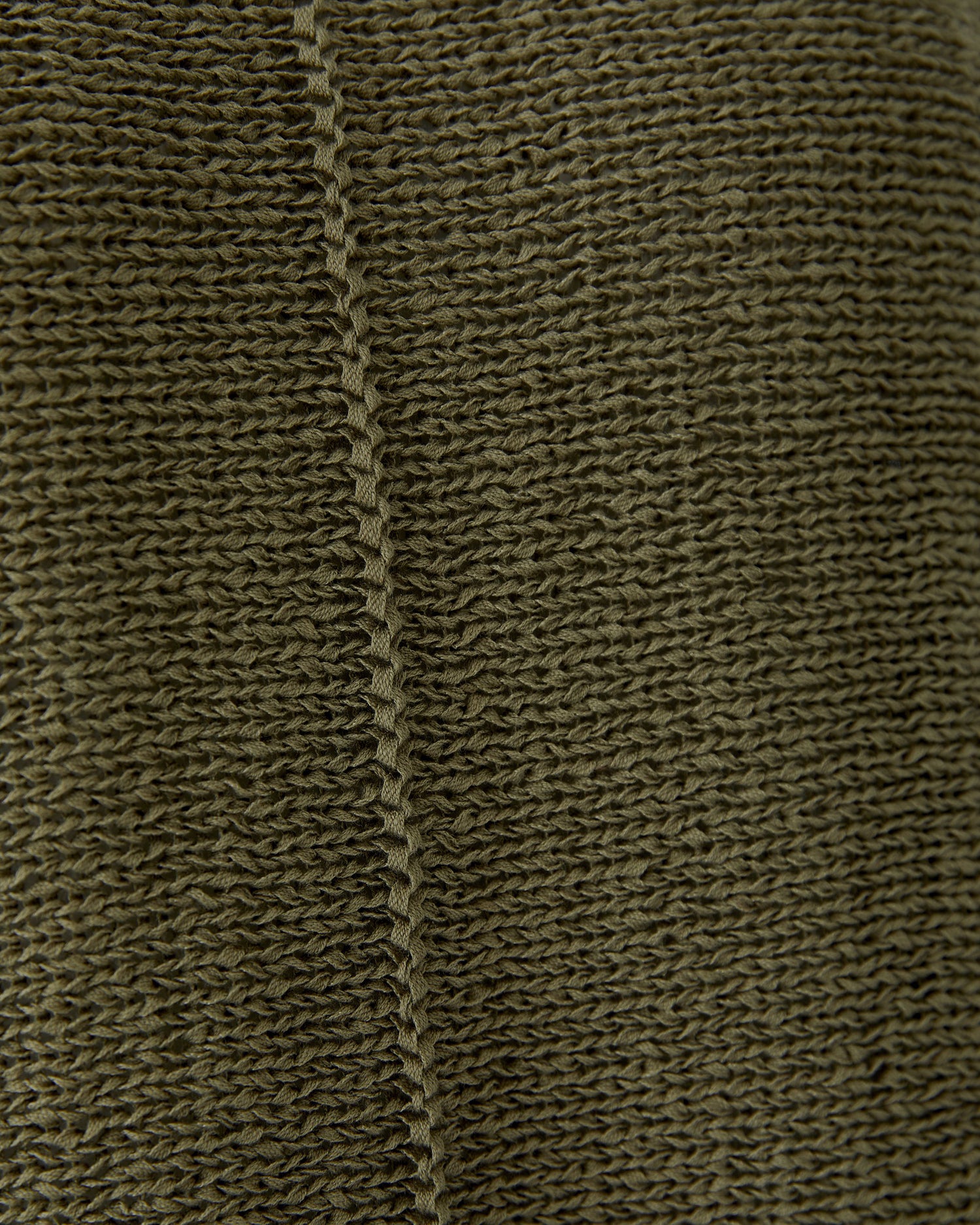 Tape Yarn Jumper - Green Garden