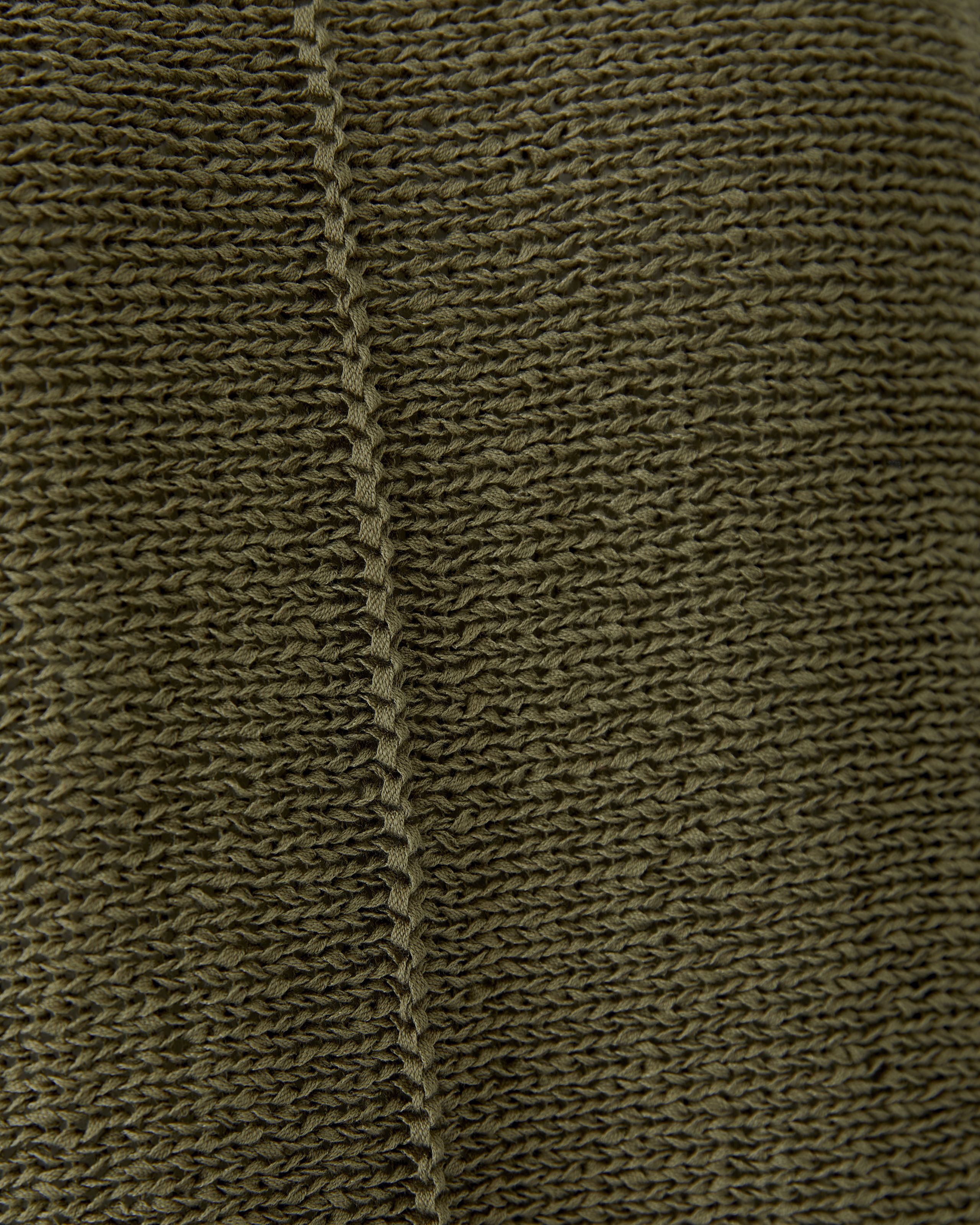 Tape Yarn Jumper - Green Garden