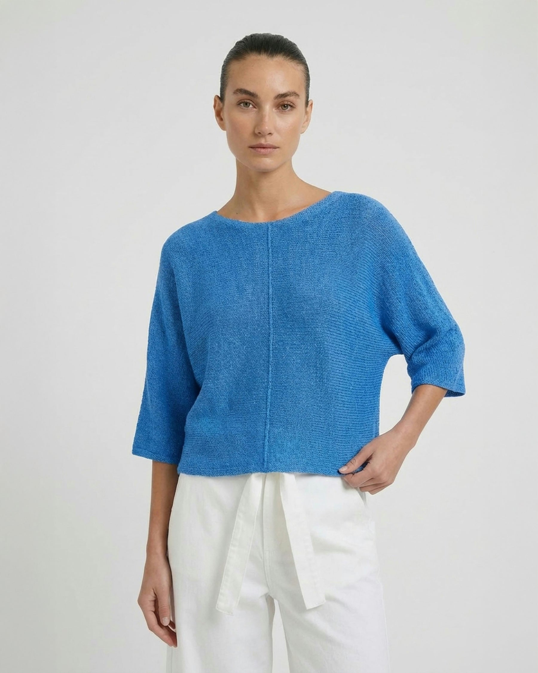 Tape Yarn Jumper - Marina