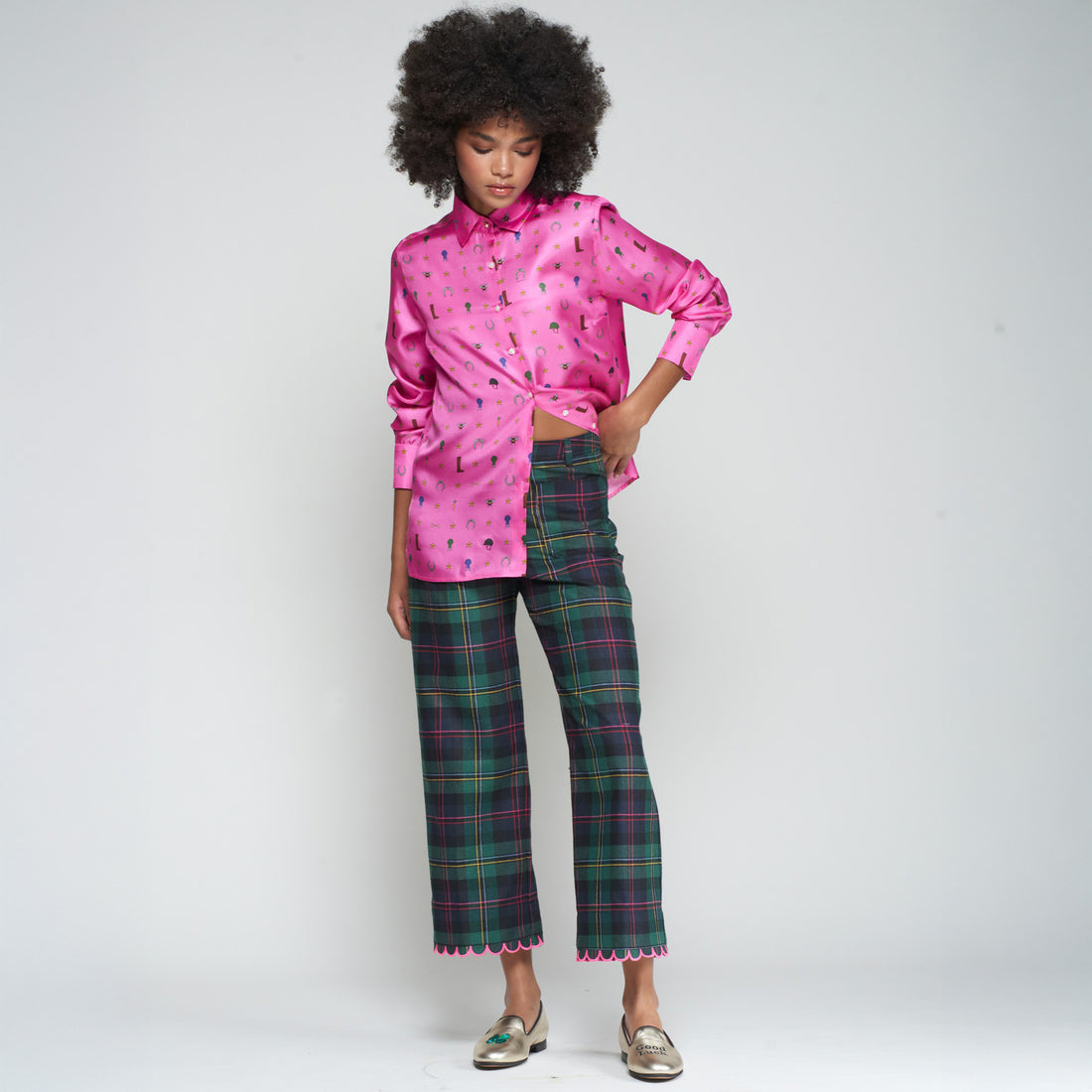 Tartan Trouser - Green