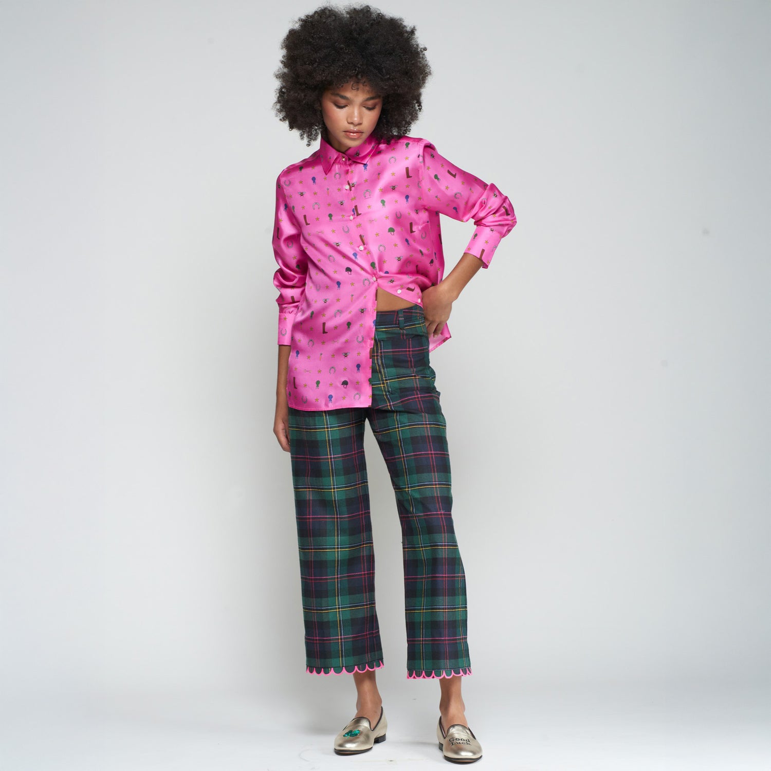 Tartan Trouser - Green