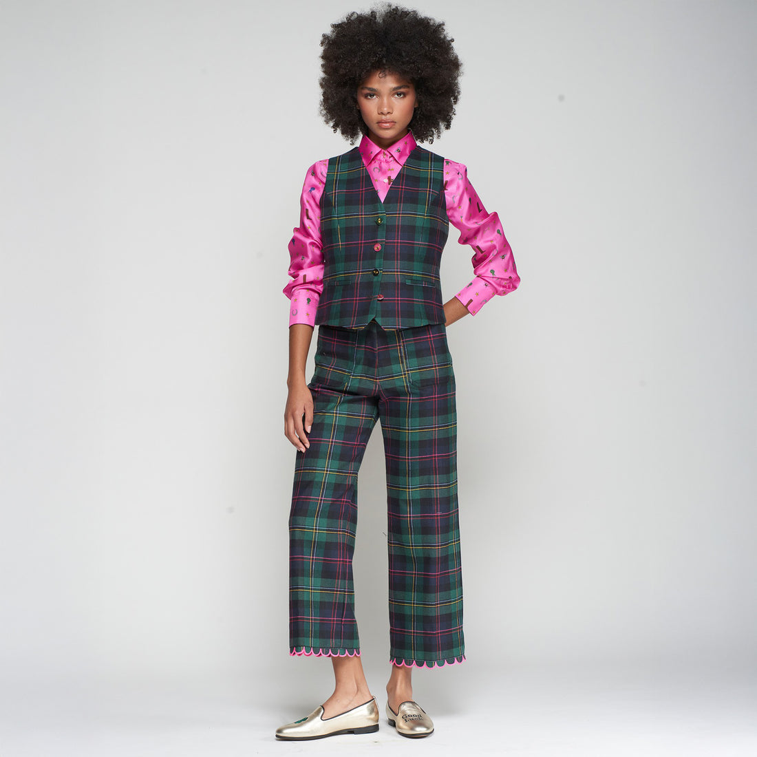 Tartan Trouser - Green
