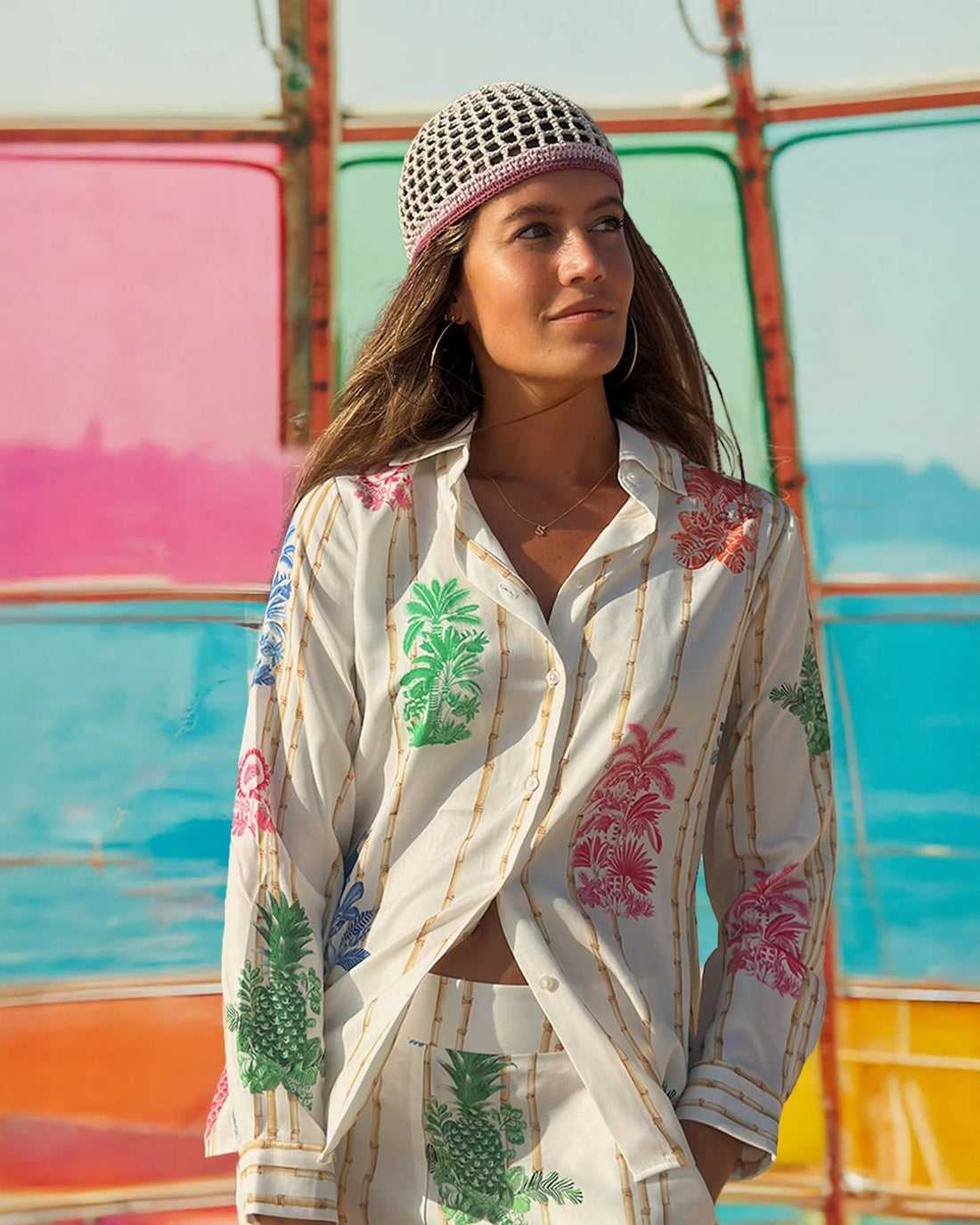 Tea Printed Shirt - Multi