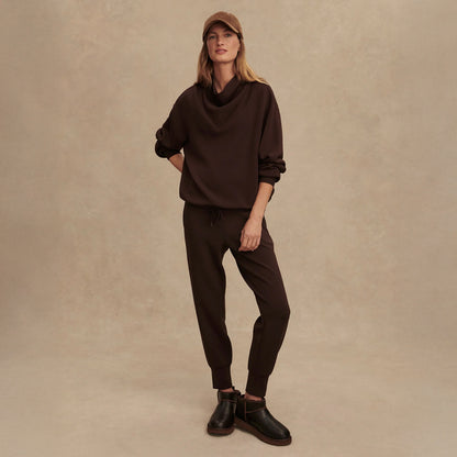 The Slim Cuff Pant 27.5 - Coffee Bean