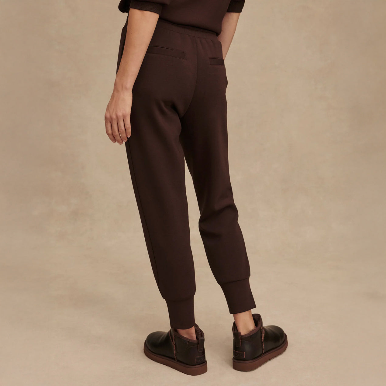 The Slim Cuff Pant 27.5 - Coffee Bean