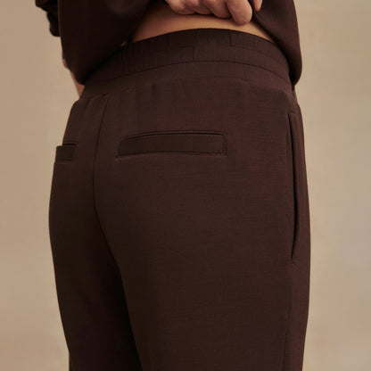 The Slim Cuff Pant 27.5 - Coffee Bean