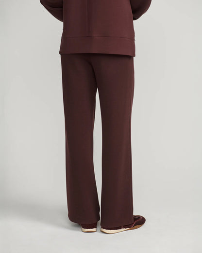 The Wide Leg Pant 30 - Deep Mahogany
