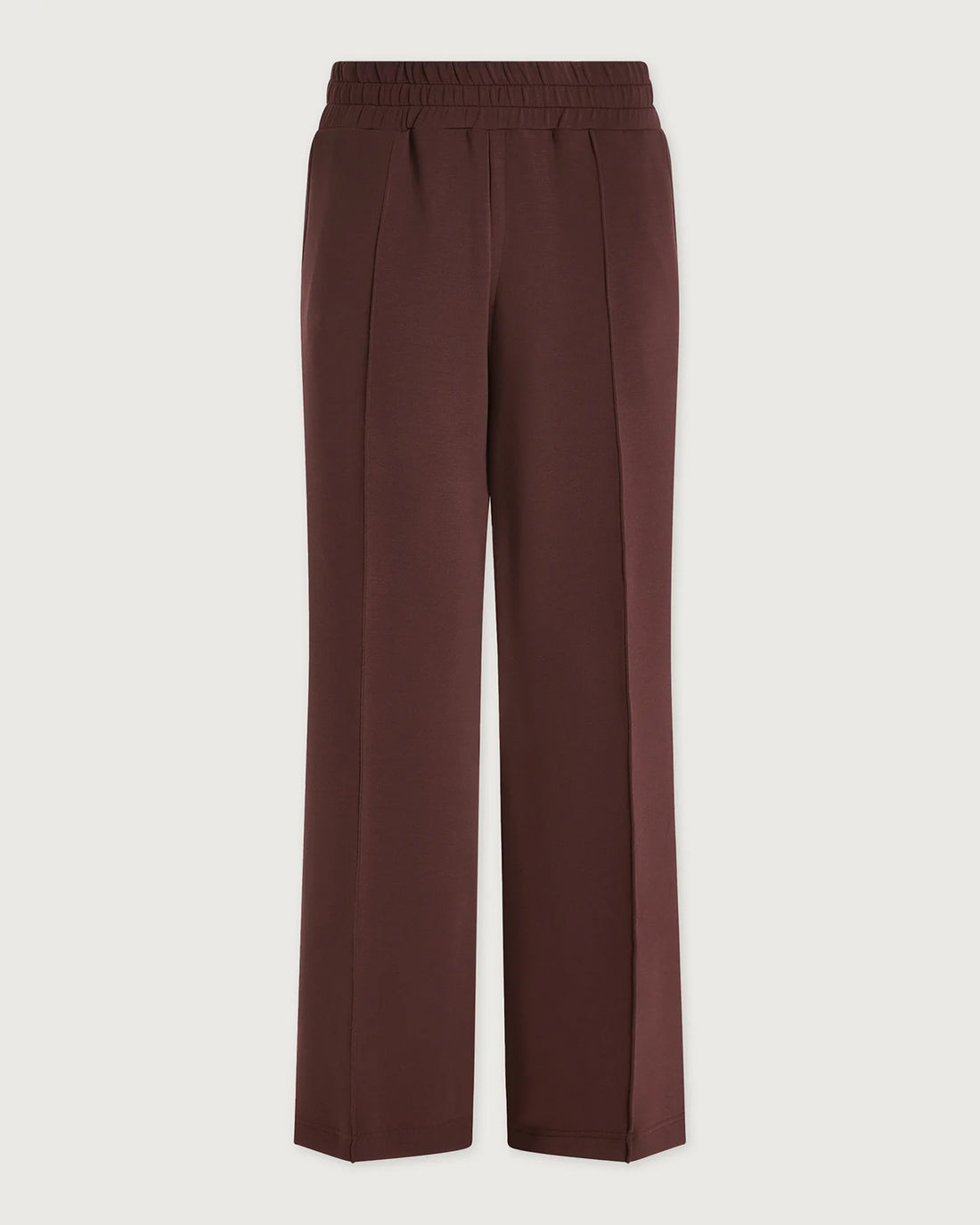 The Wide Leg Pant 30 - Deep Mahogany