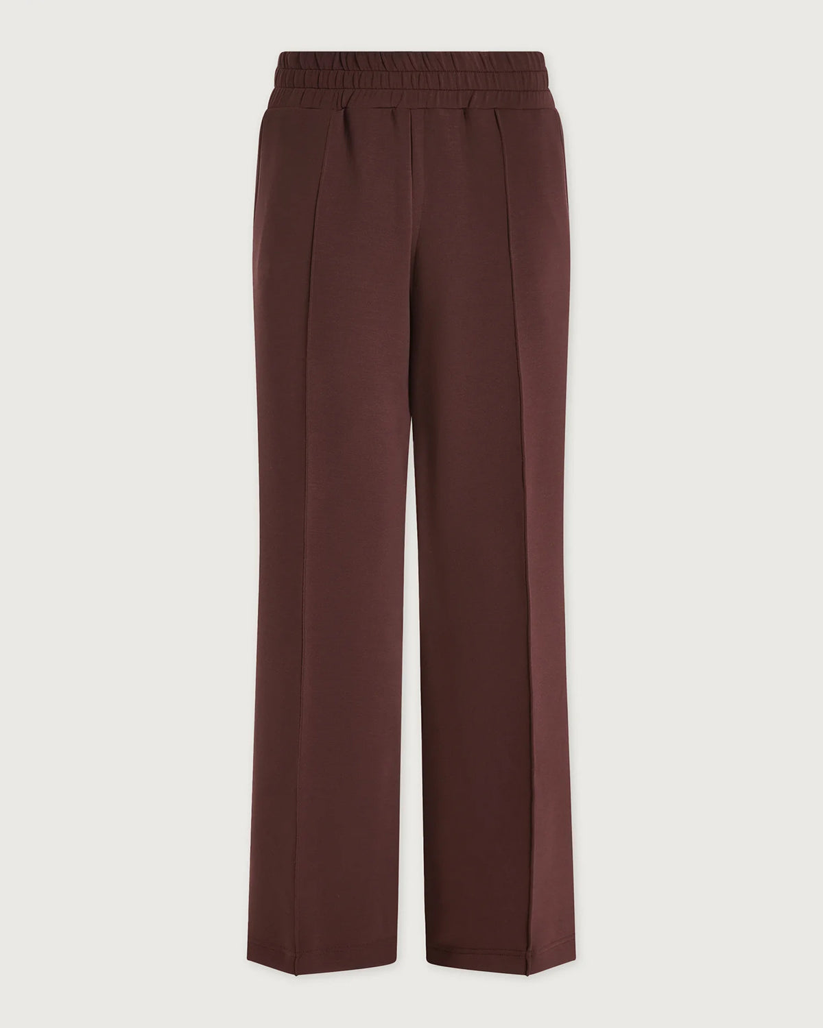 The Wide Leg Pant 30 - Deep Mahogany