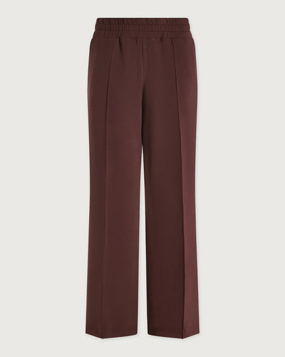 The Wide Leg Pant 30 - Deep Mahogany