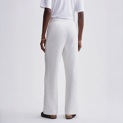 The Wide Leg Pant 30 - Ivory Marl