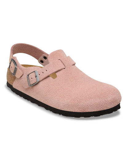 Tokio Suede Leather - Pink Clay