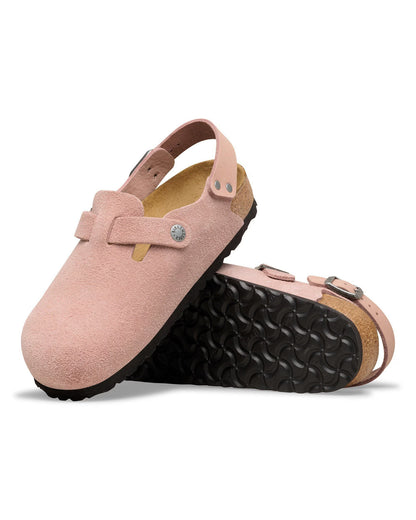Tokio Suede Leather - Pink Clay