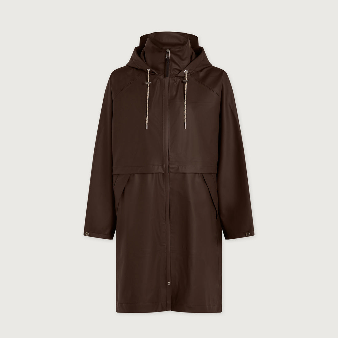 Kirsten Rain Coat - Dark Truffle