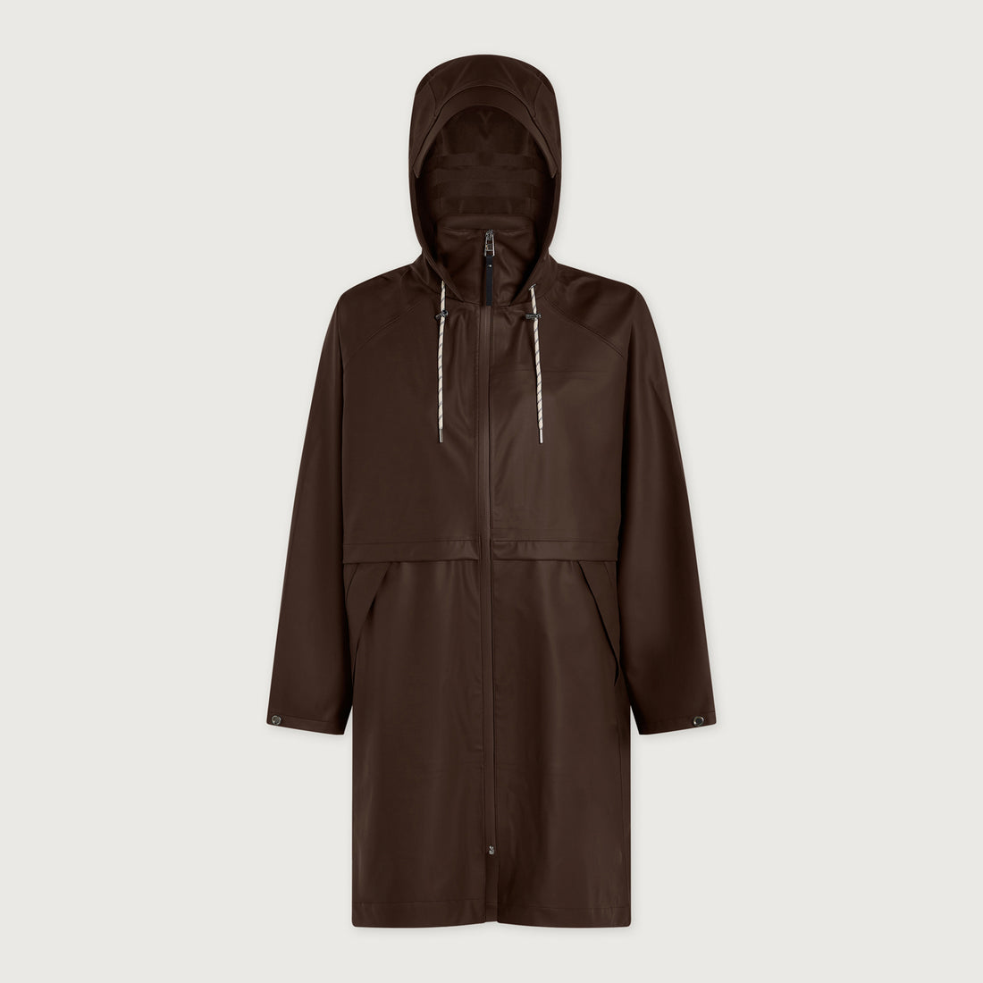 Kirsten Rain Coat - Dark Truffle