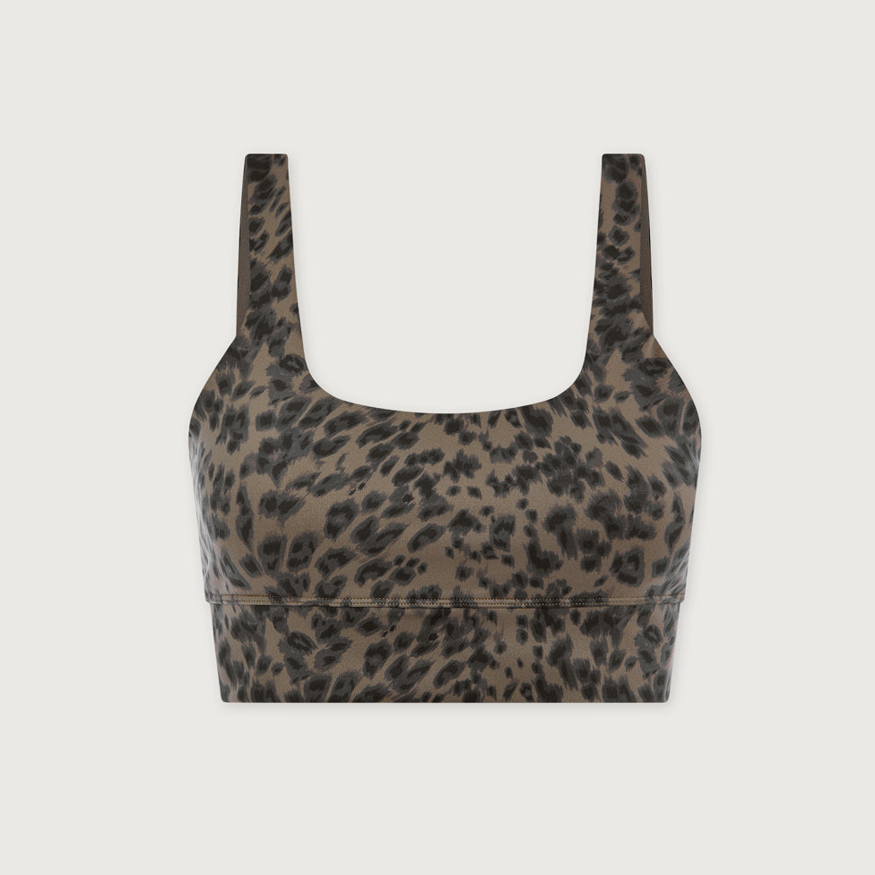 Freesoft Cori Bra - Brown Contrast Cheetah