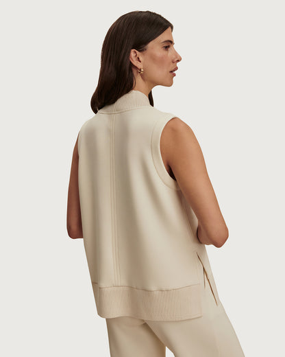 Freida V Neck Tank - Pristine