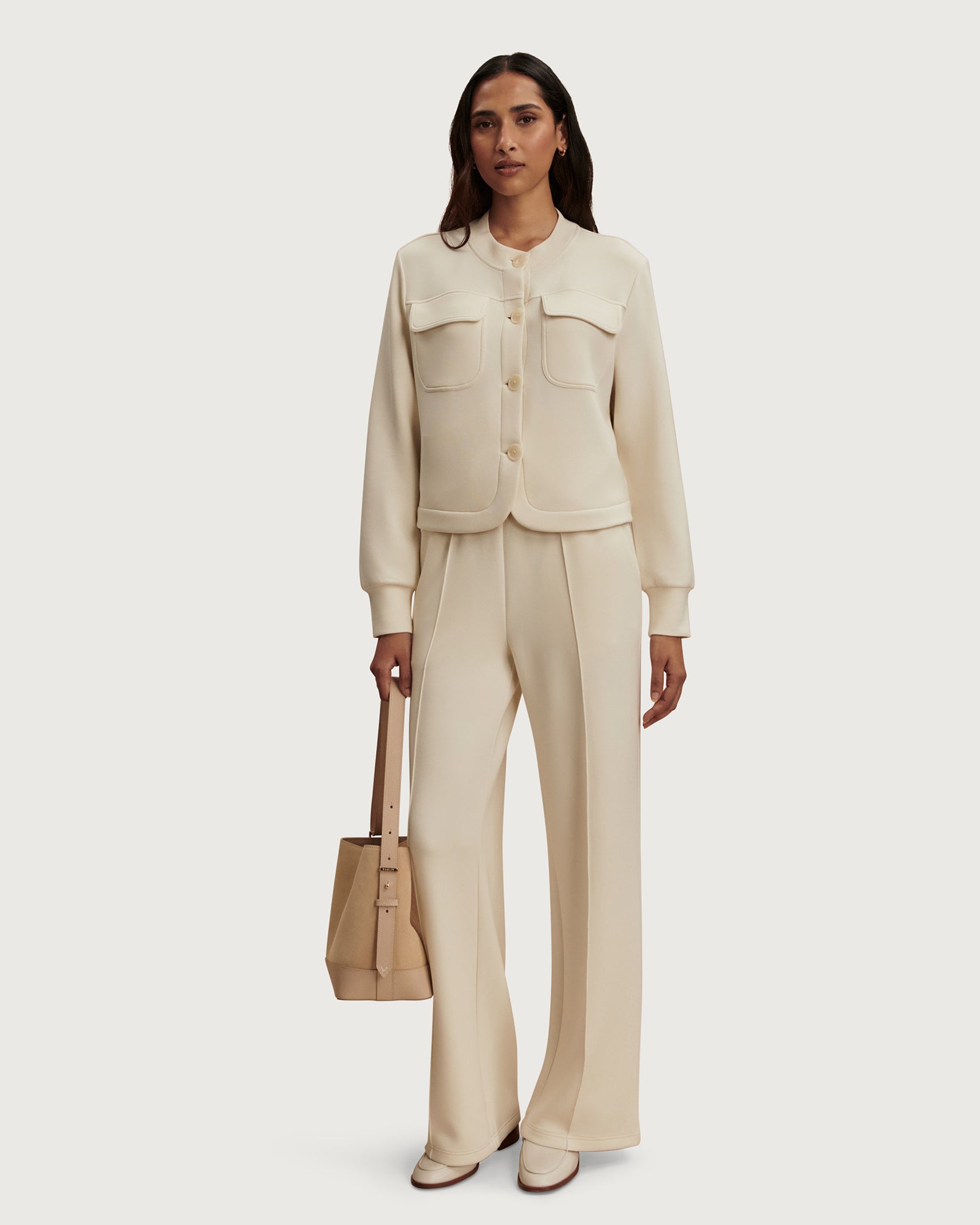 Hartwell Button Through Sweat - Pristine