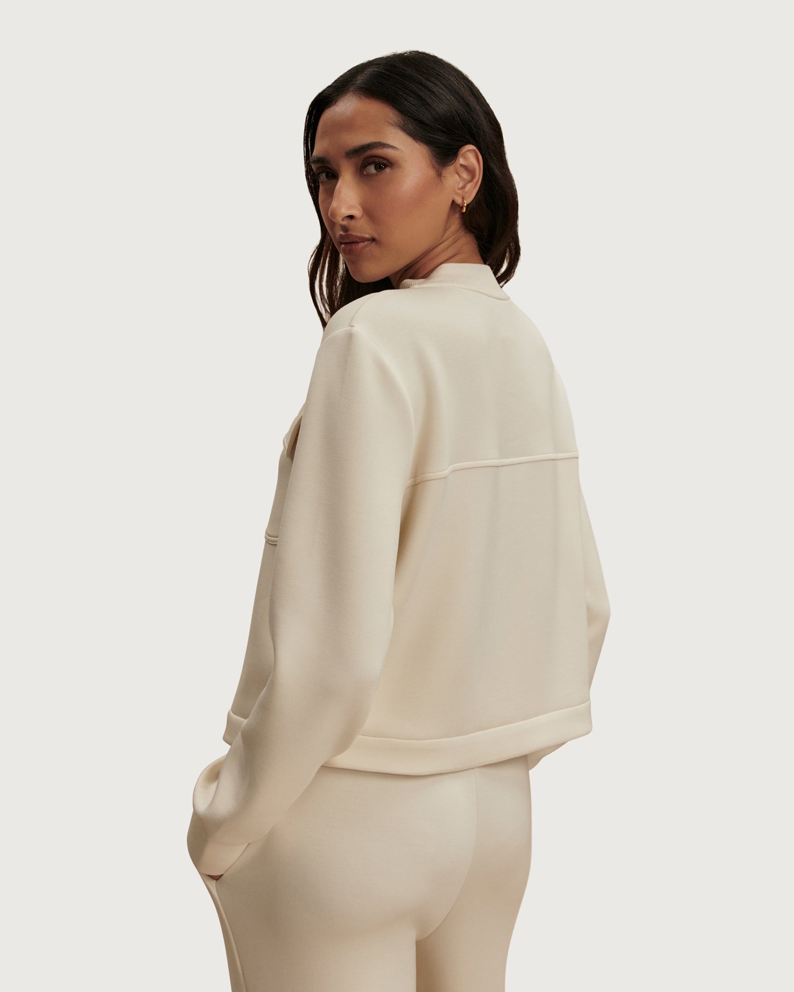 Hartwell Button Through Sweat - Pristine