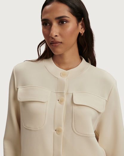 Hartwell Button Through Sweat - Pristine