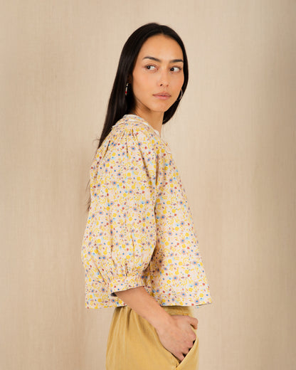 Vida Reversible Jacket - Navy/Lemon Zest