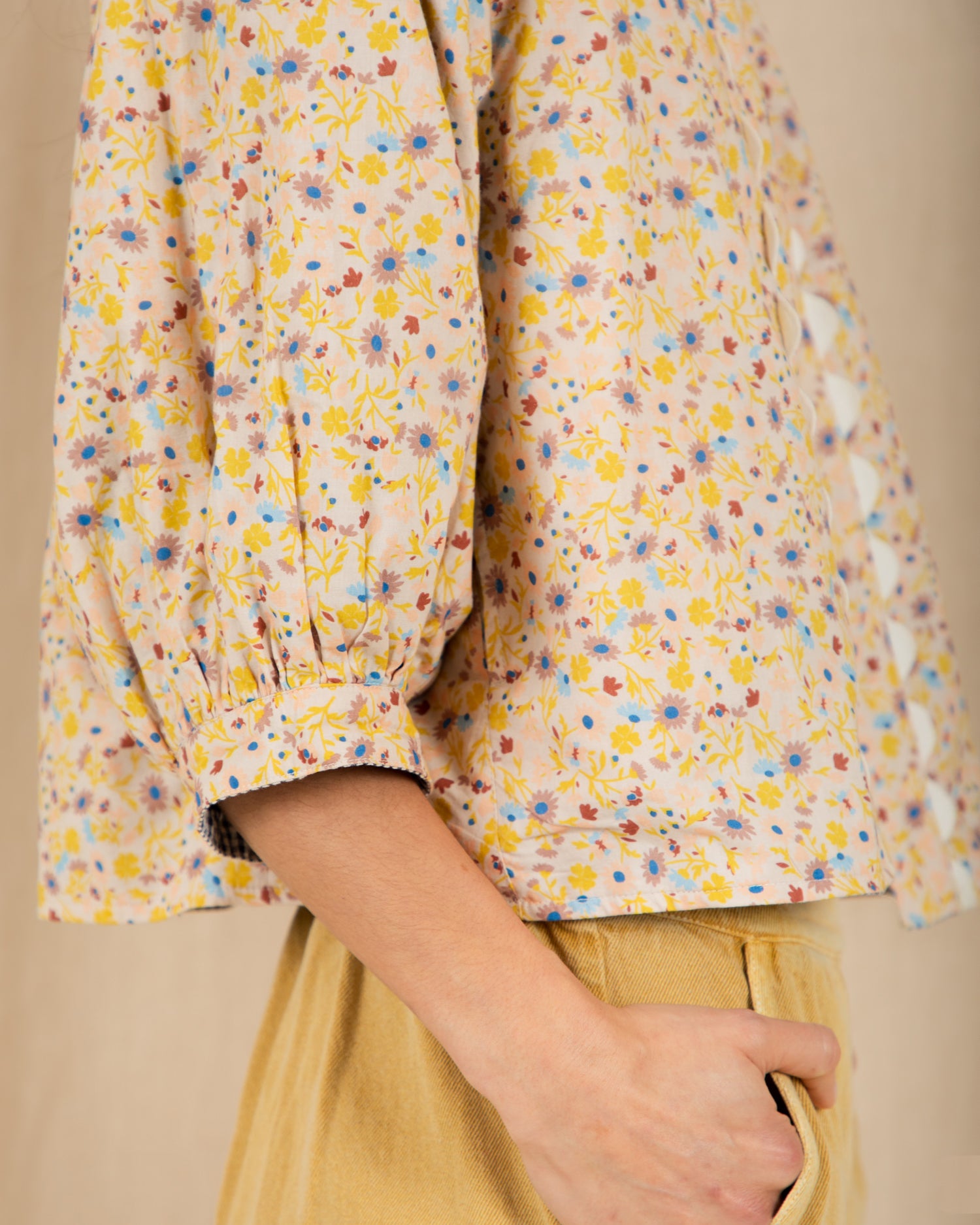 Vida Reversible Jacket - Navy/Lemon Zest