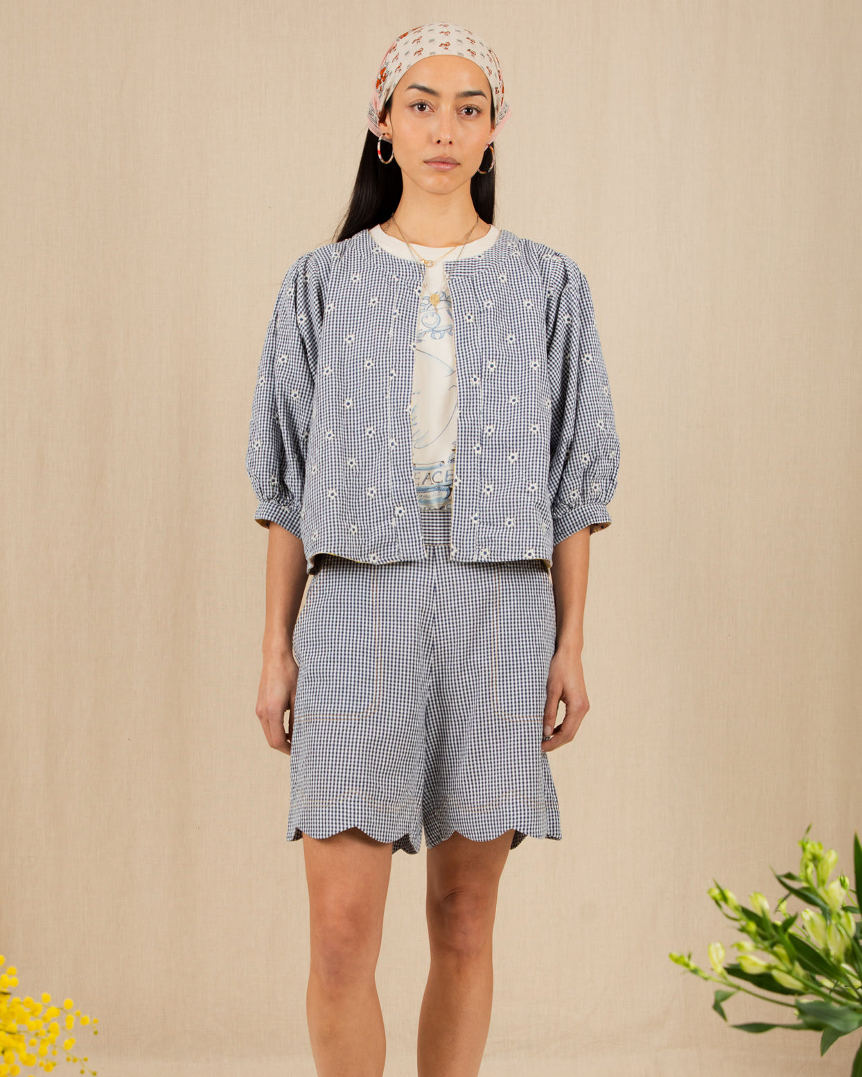 Vida Reversible Jacket - Navy/Lemon Zest