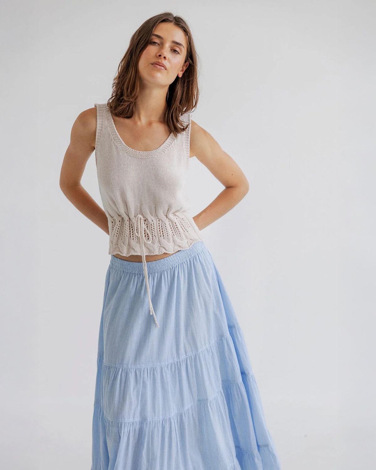 Vaka Pullover - Chalk